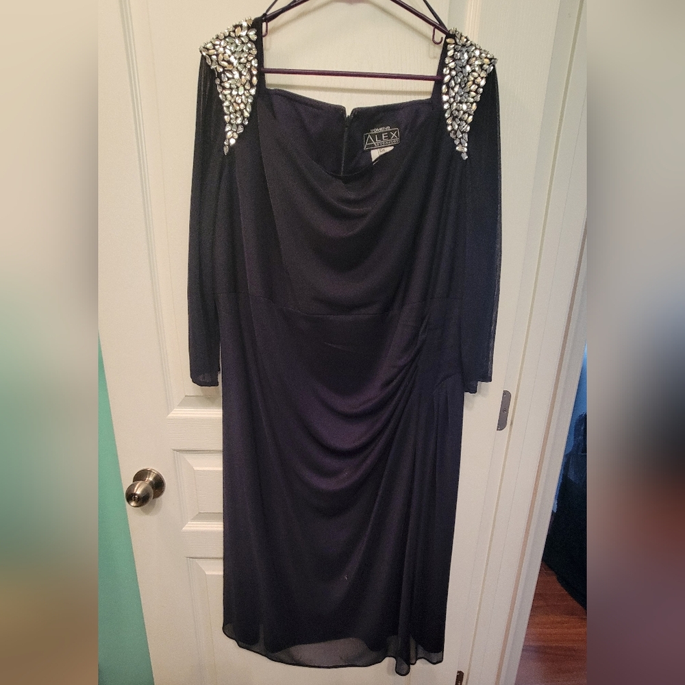 Dark Blue dress 20w